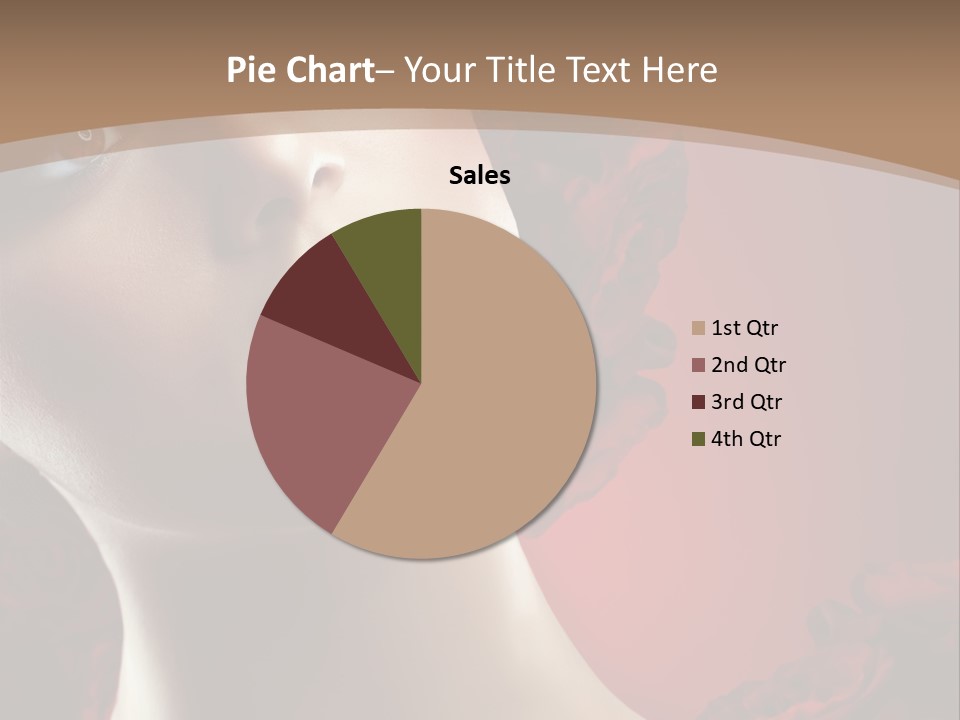 Fashion Dark Salon PowerPoint Template