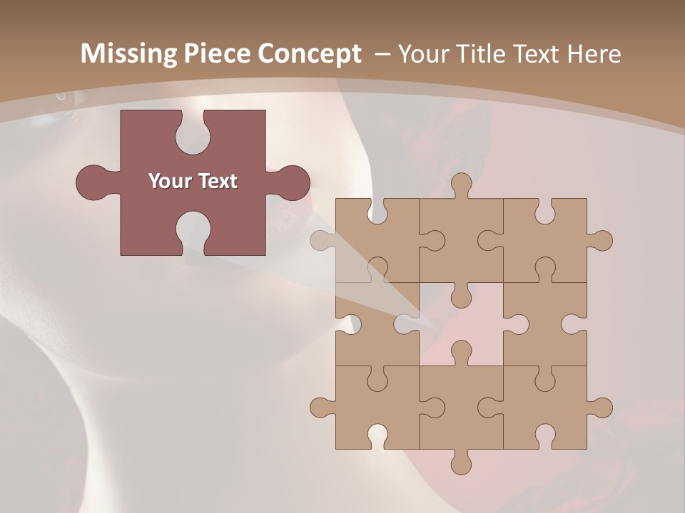 Fashion Dark Salon PowerPoint Template