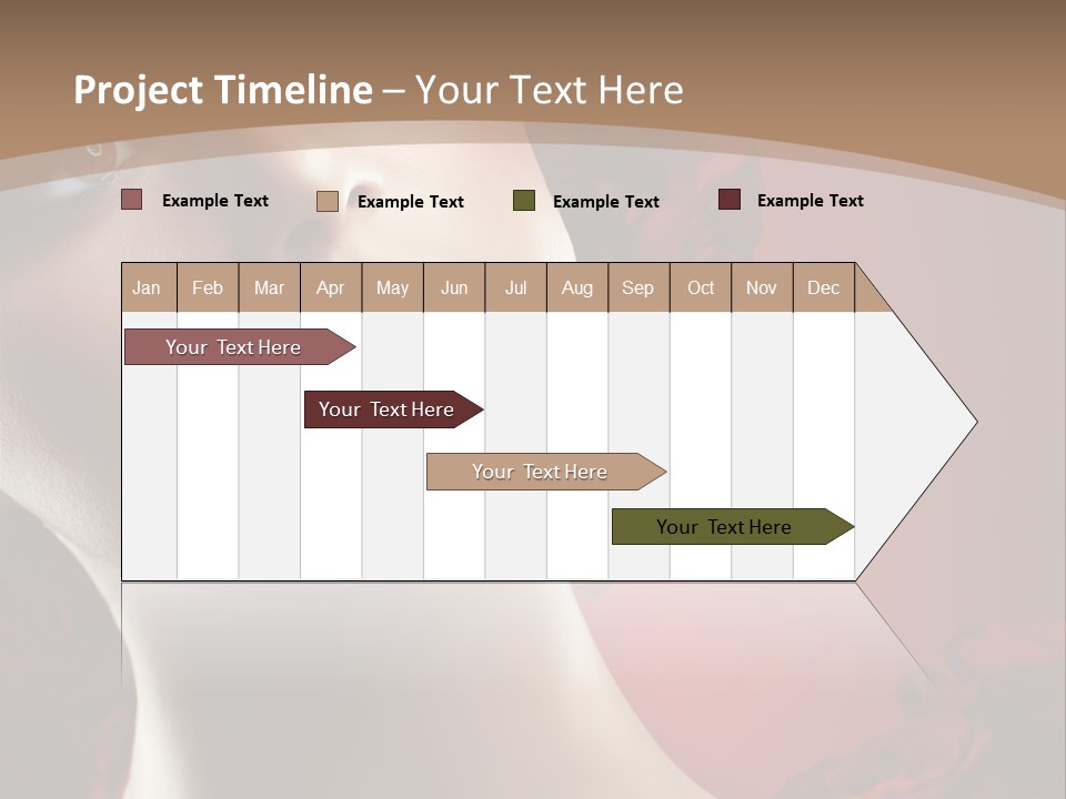 Fashion Dark Salon PowerPoint Template