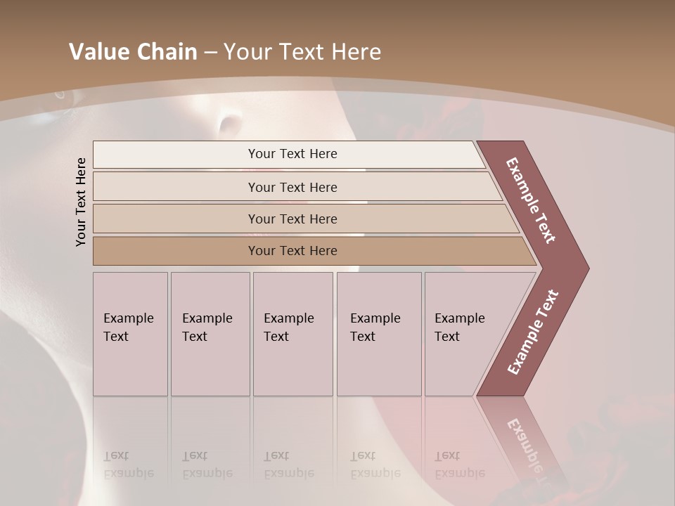 Fashion Dark Salon PowerPoint Template