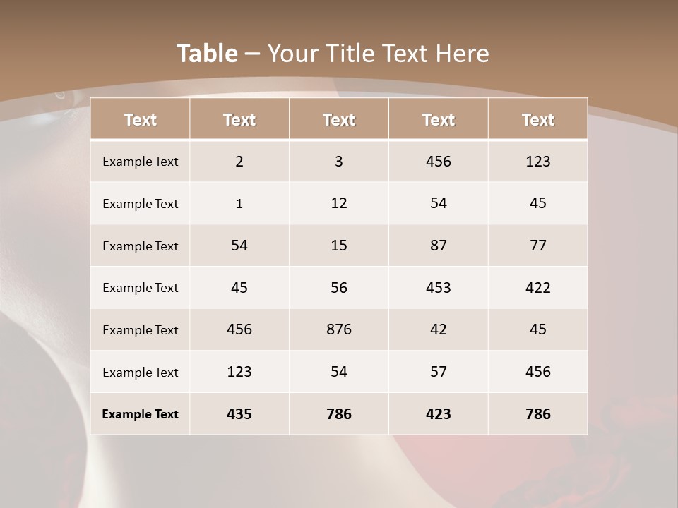 Fashion Dark Salon PowerPoint Template