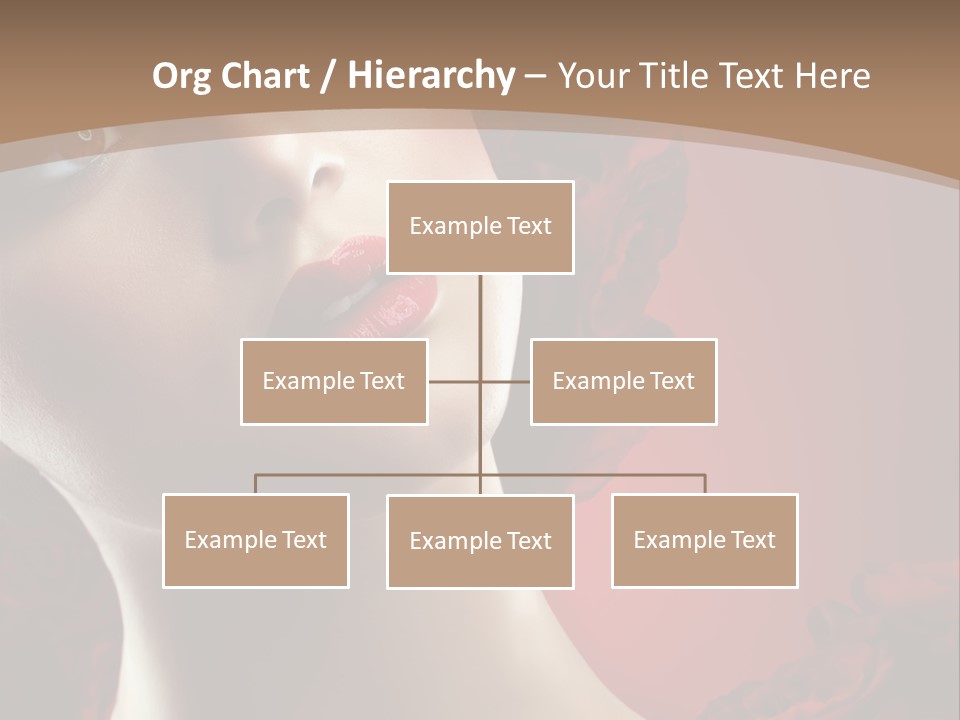 Fashion Dark Salon PowerPoint Template