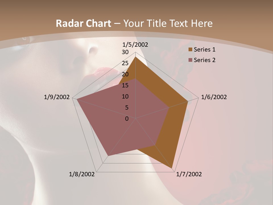 Fashion Dark Salon PowerPoint Template