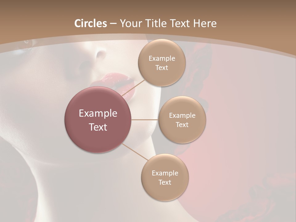 Fashion Dark Salon PowerPoint Template