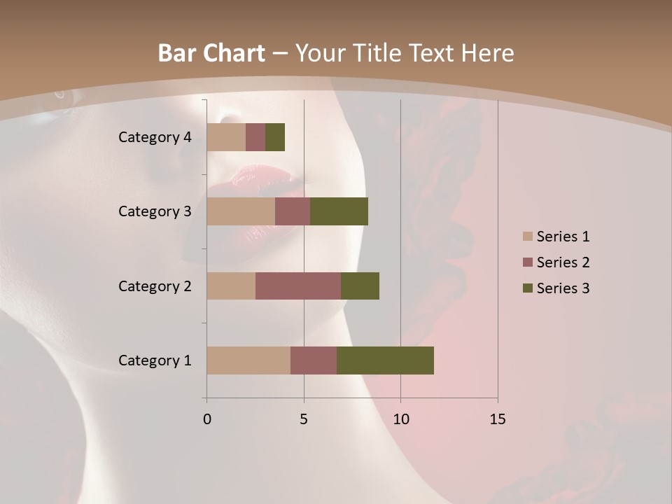 Fashion Dark Salon PowerPoint Template