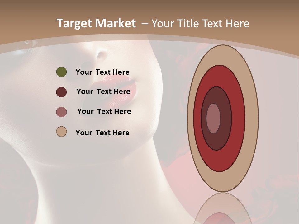 Fashion Dark Salon PowerPoint Template