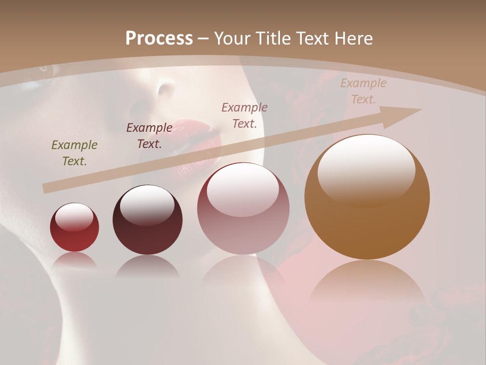 Fashion Dark Salon PowerPoint Template