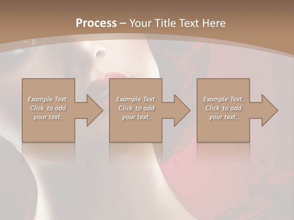 Fashion Dark Salon PowerPoint Template