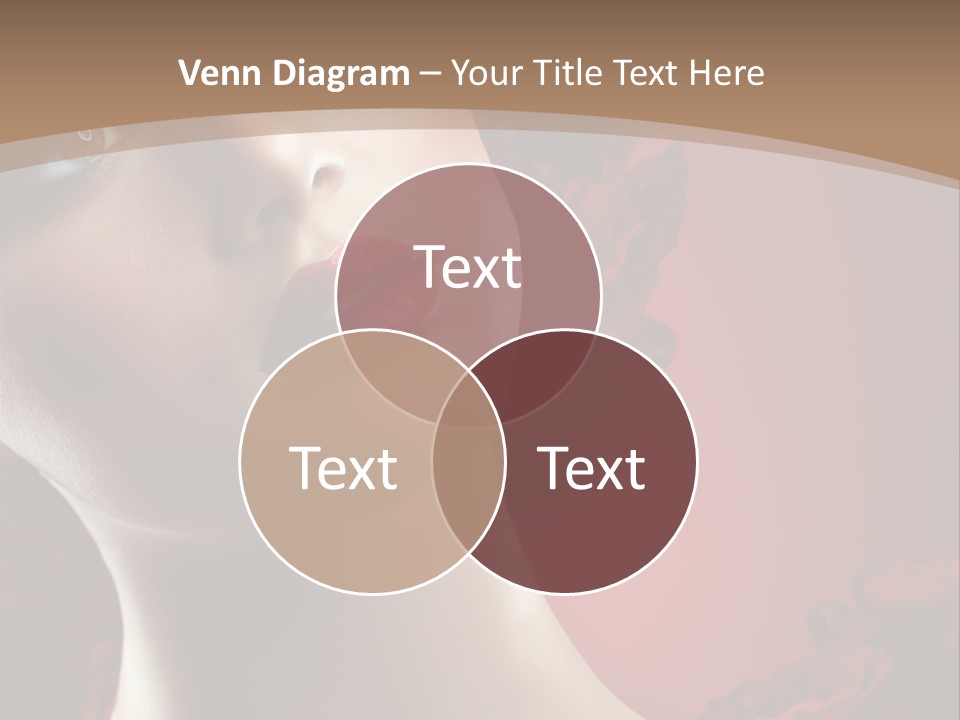 Fashion Dark Salon PowerPoint Template