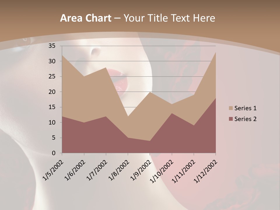 Fashion Dark Salon PowerPoint Template