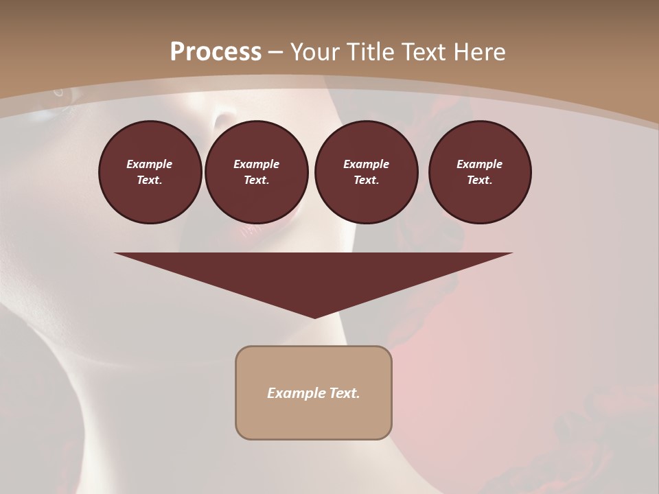 Fashion Dark Salon PowerPoint Template