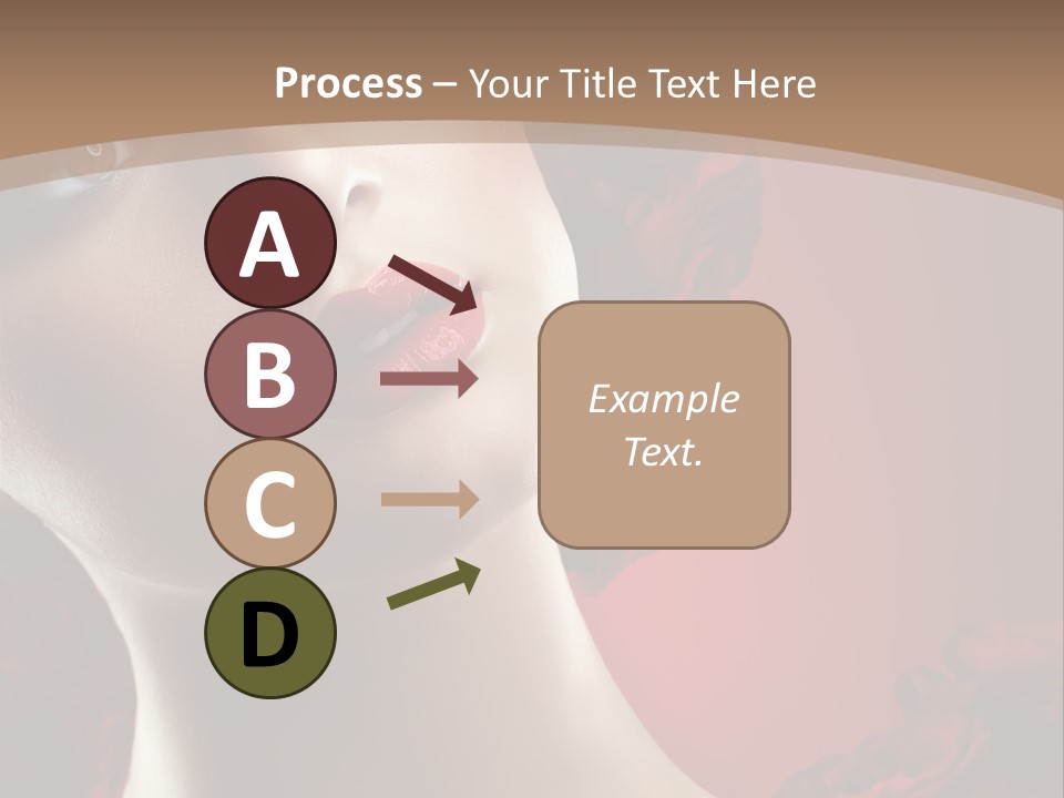Fashion Dark Salon PowerPoint Template