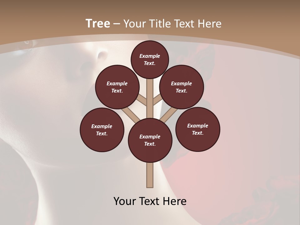 Fashion Dark Salon PowerPoint Template