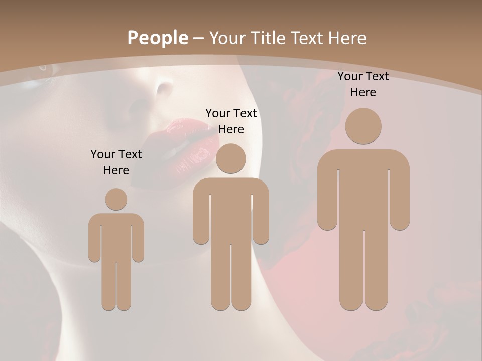 Fashion Dark Salon PowerPoint Template