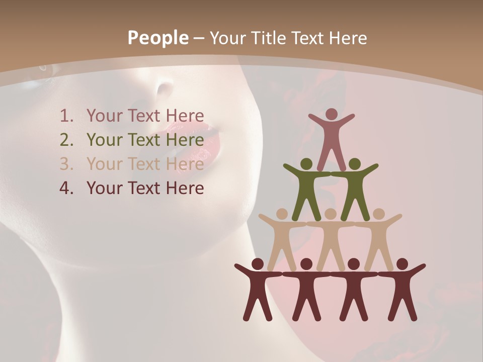 Fashion Dark Salon PowerPoint Template