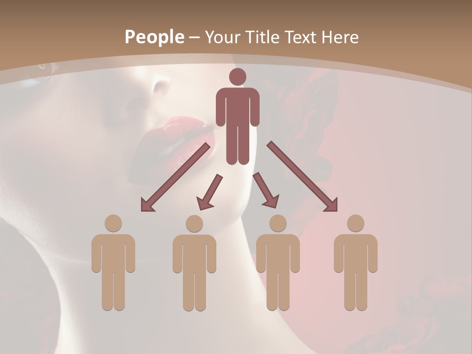 Fashion Dark Salon PowerPoint Template