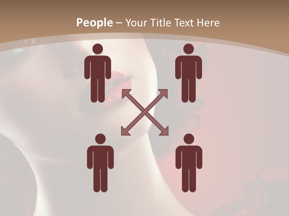 Fashion Dark Salon PowerPoint Template