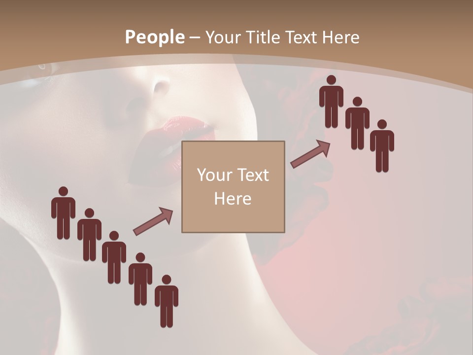 Fashion Dark Salon PowerPoint Template