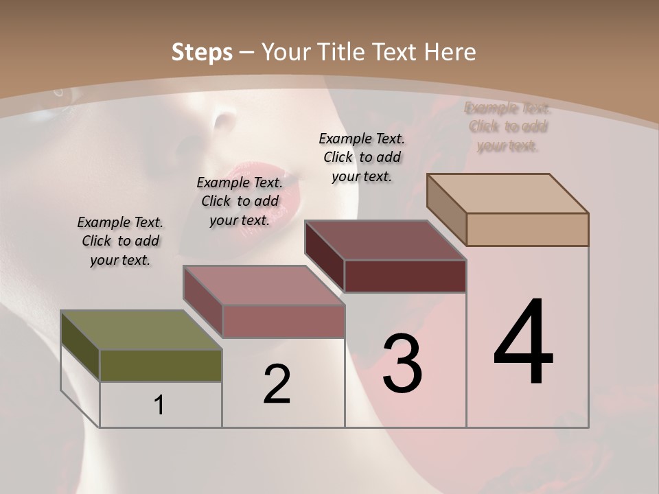 Fashion Dark Salon PowerPoint Template