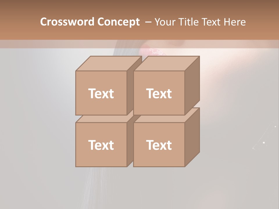 Healthy Eyelashes Haircut PowerPoint Template