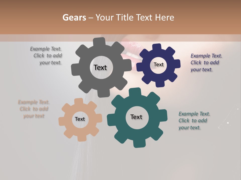 Healthy Eyelashes Haircut PowerPoint Template