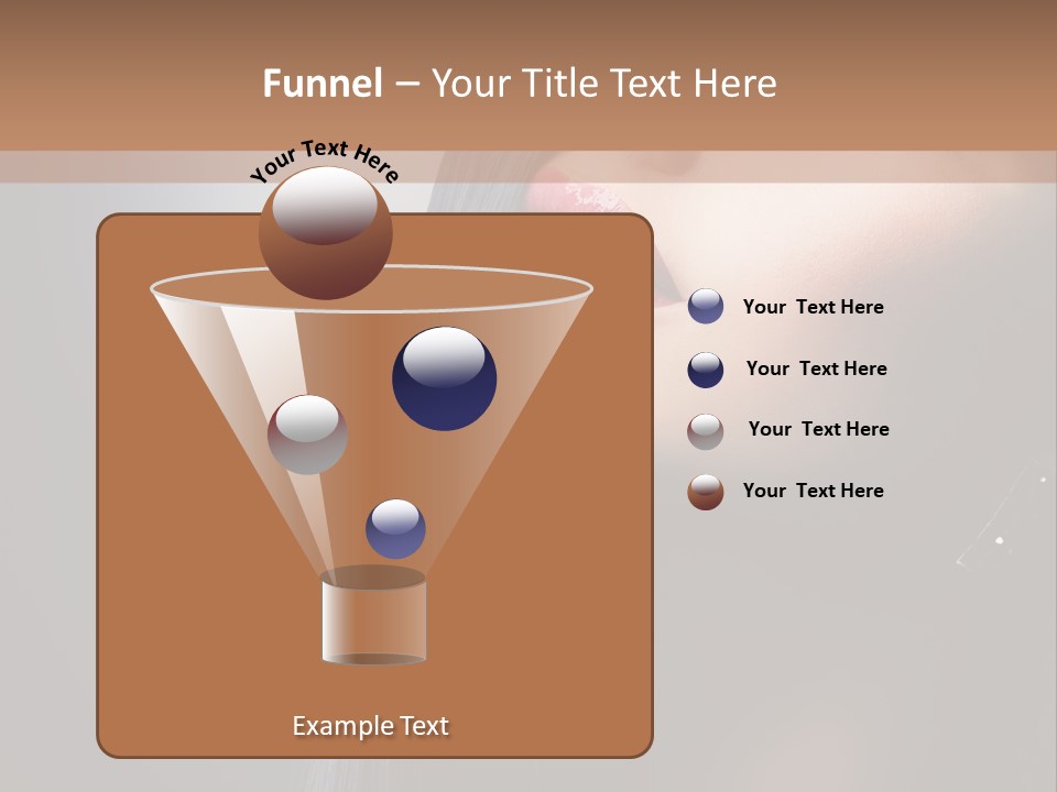 Healthy Eyelashes Haircut PowerPoint Template