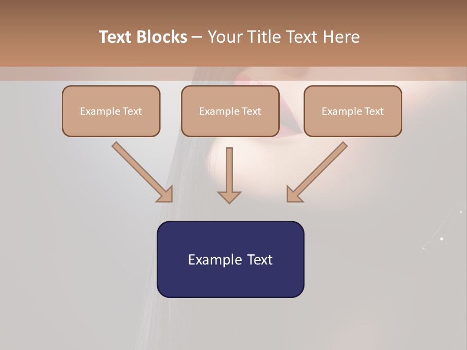 Healthy Eyelashes Haircut PowerPoint Template