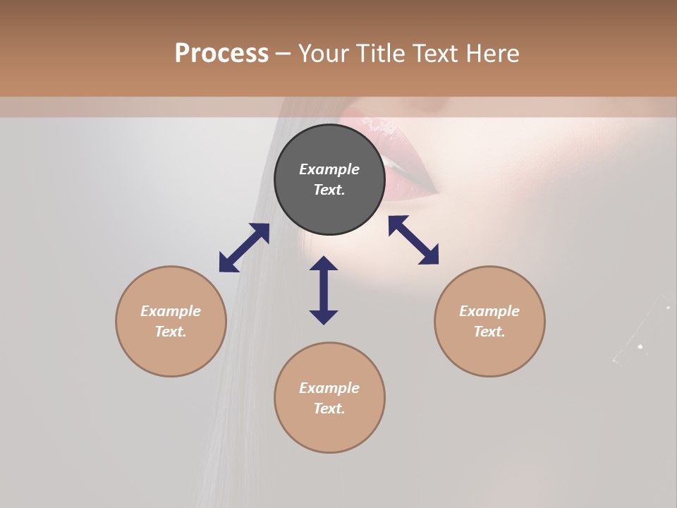 Healthy Eyelashes Haircut PowerPoint Template