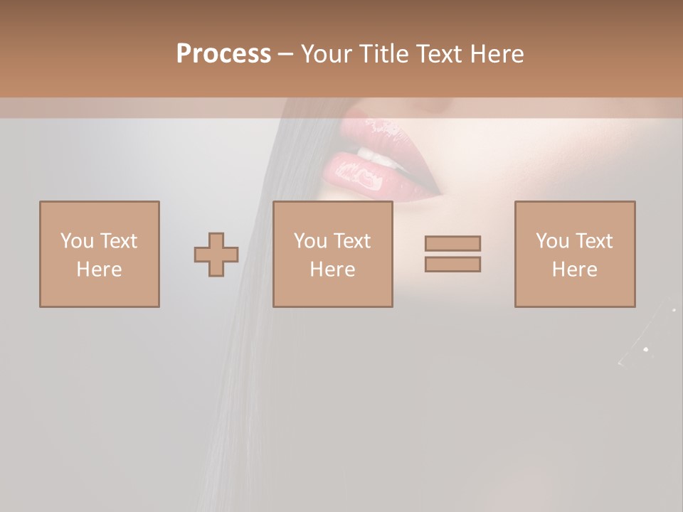 Healthy Eyelashes Haircut PowerPoint Template