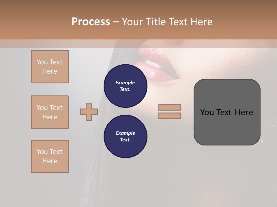 Healthy Eyelashes Haircut PowerPoint Template