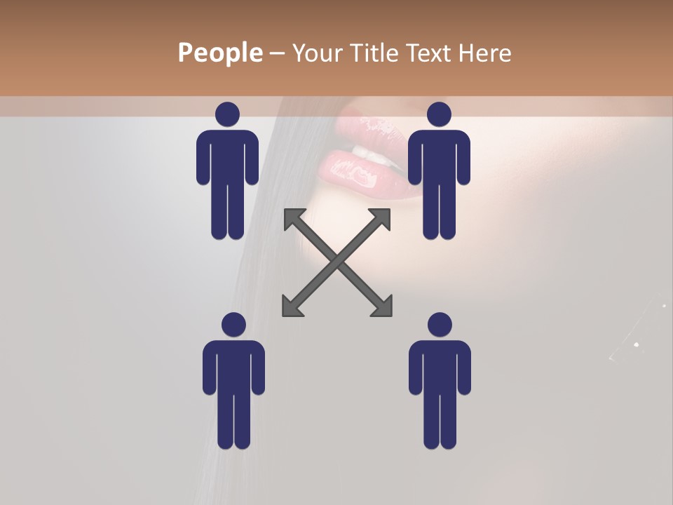 Healthy Eyelashes Haircut PowerPoint Template