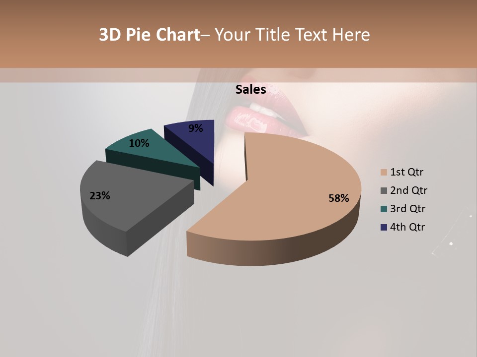 Healthy Eyelashes Haircut PowerPoint Template