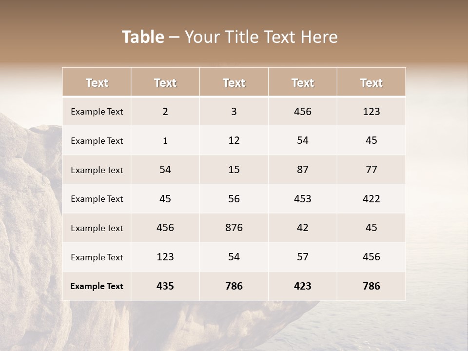 Travel Tool Photography PowerPoint Template