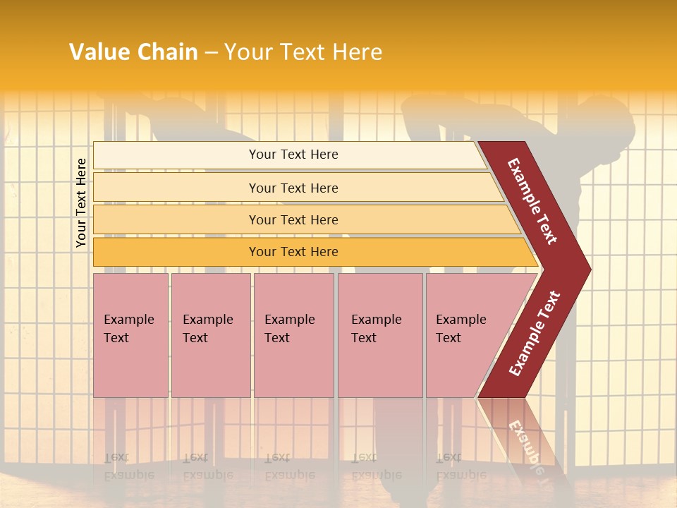 Japanese Fitness Male PowerPoint Template
