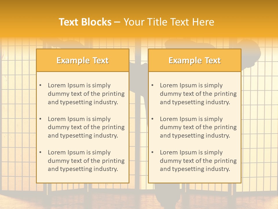 Japanese Fitness Male PowerPoint Template