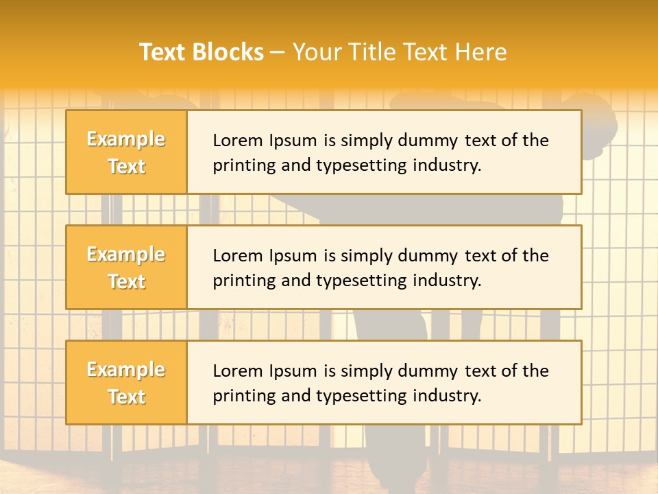 Japanese Fitness Male PowerPoint Template