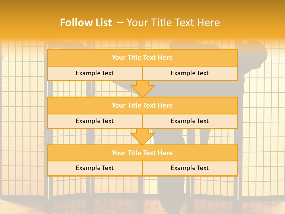 Japanese Fitness Male PowerPoint Template
