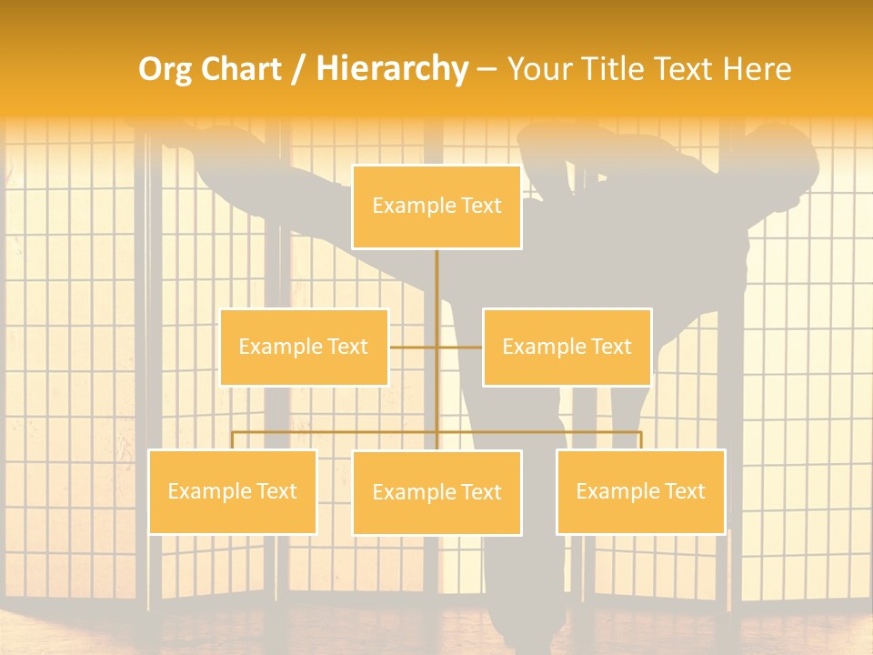 Japanese Fitness Male PowerPoint Template