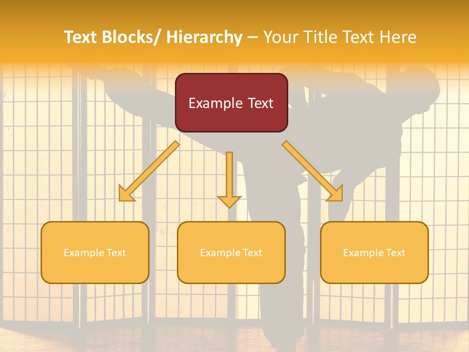 Japanese Fitness Male PowerPoint Template