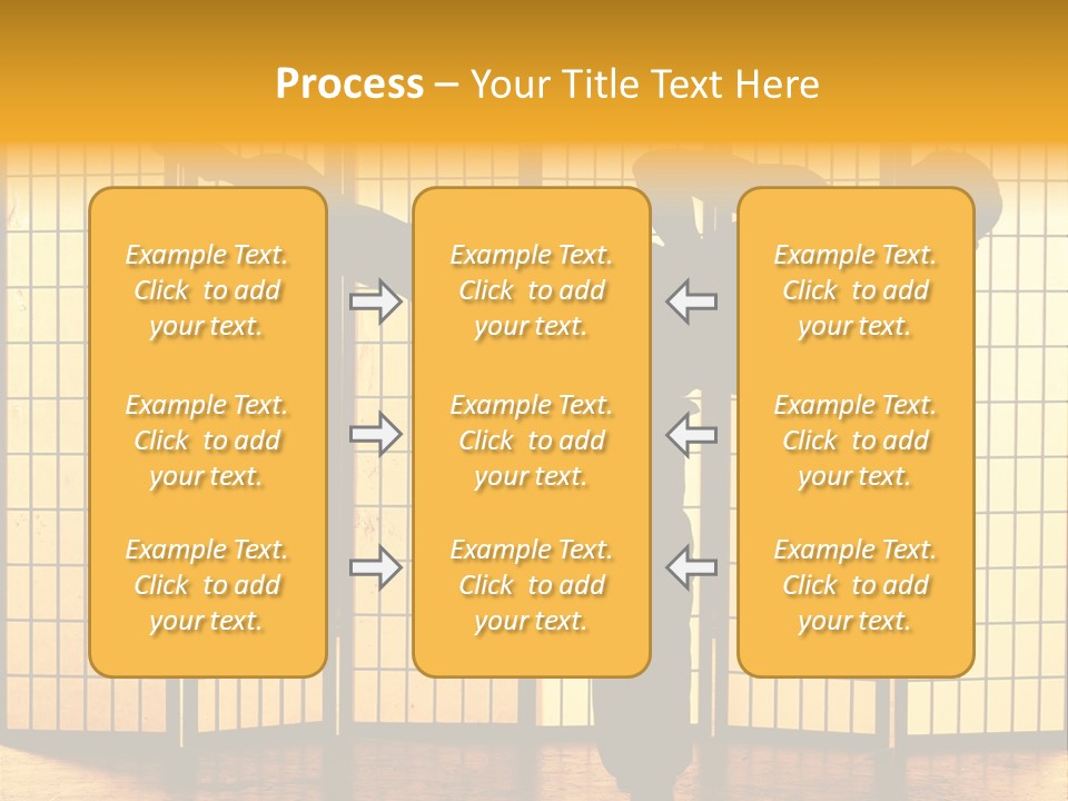 Japanese Fitness Male PowerPoint Template