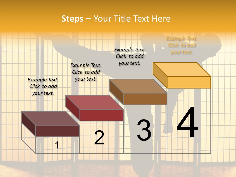 Japanese Fitness Male PowerPoint Template
