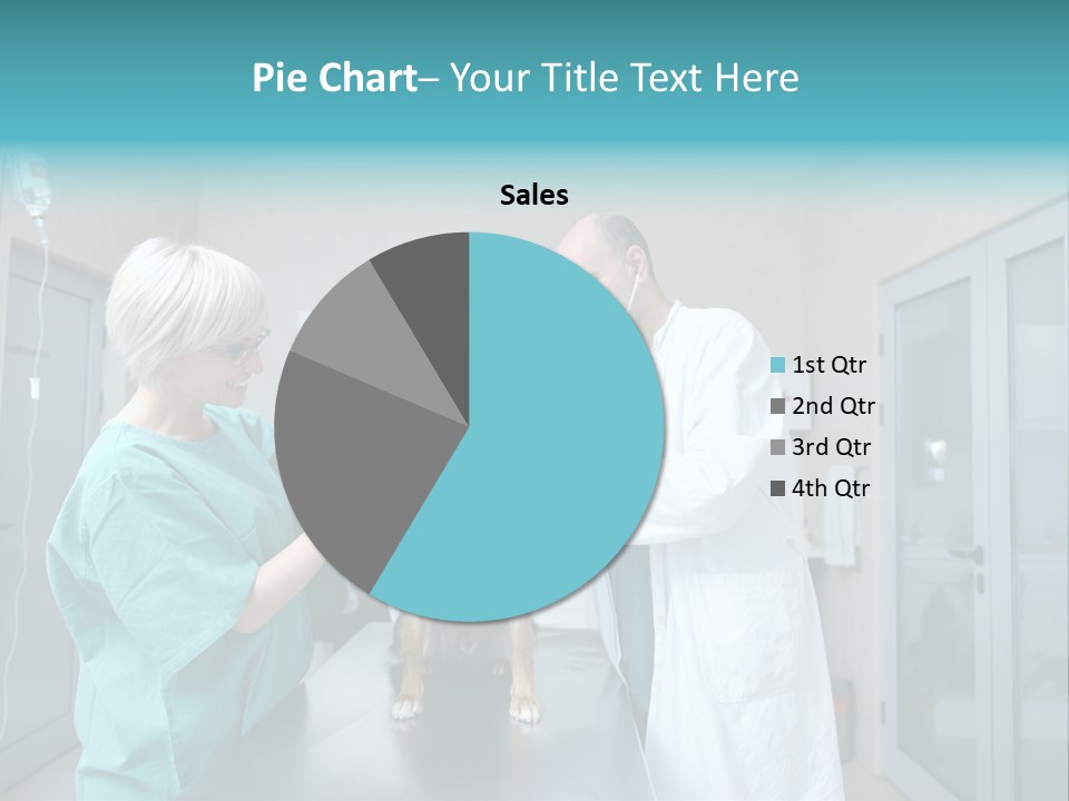 Doctor Holding Woman PowerPoint Template