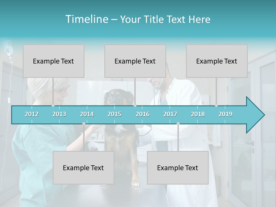 Doctor Holding Woman PowerPoint Template