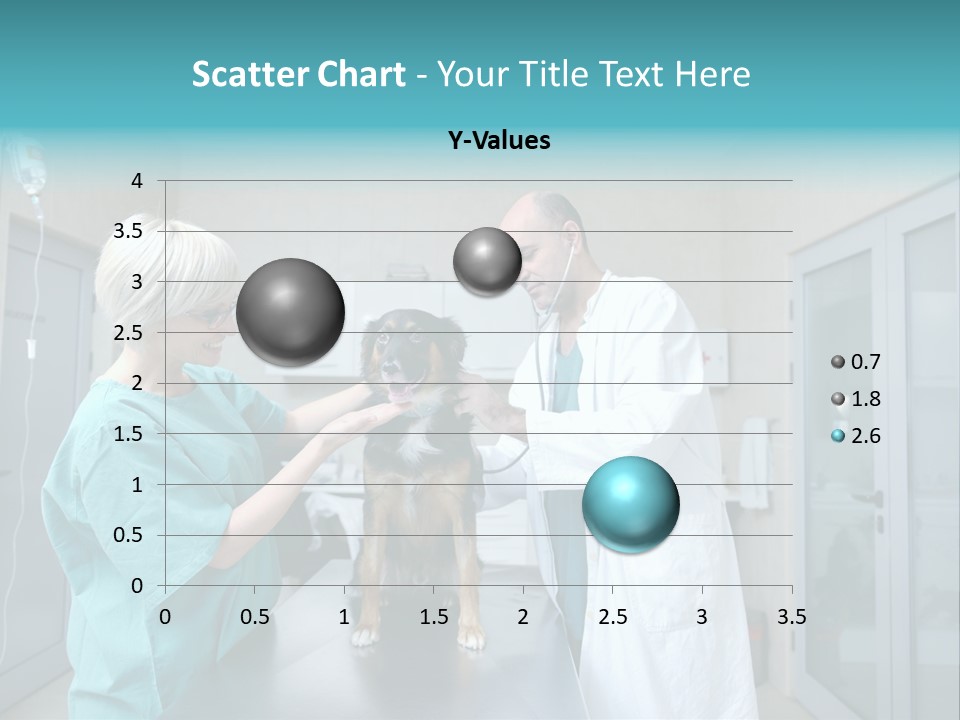 Doctor Holding Woman PowerPoint Template