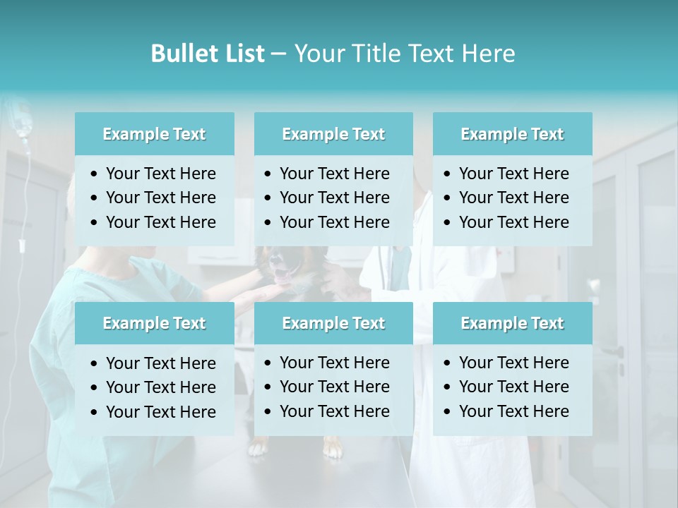 Doctor Holding Woman PowerPoint Template