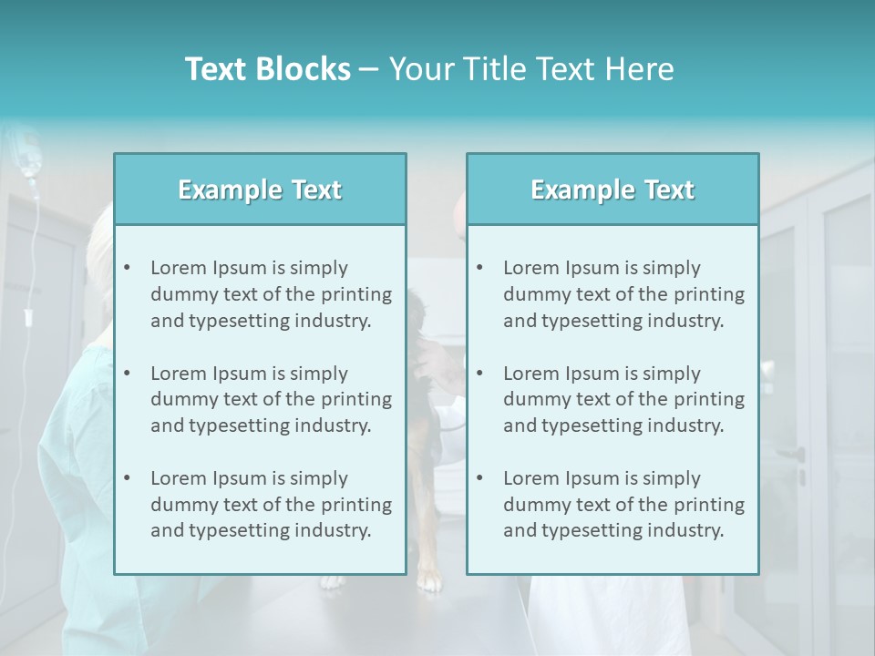 Doctor Holding Woman PowerPoint Template