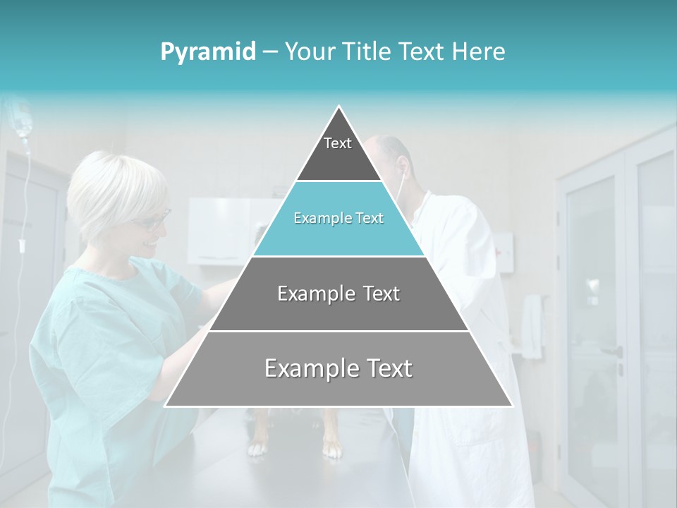 Doctor Holding Woman PowerPoint Template