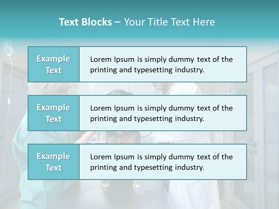 Doctor Holding Woman PowerPoint Template