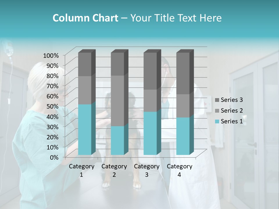 Doctor Holding Woman PowerPoint Template