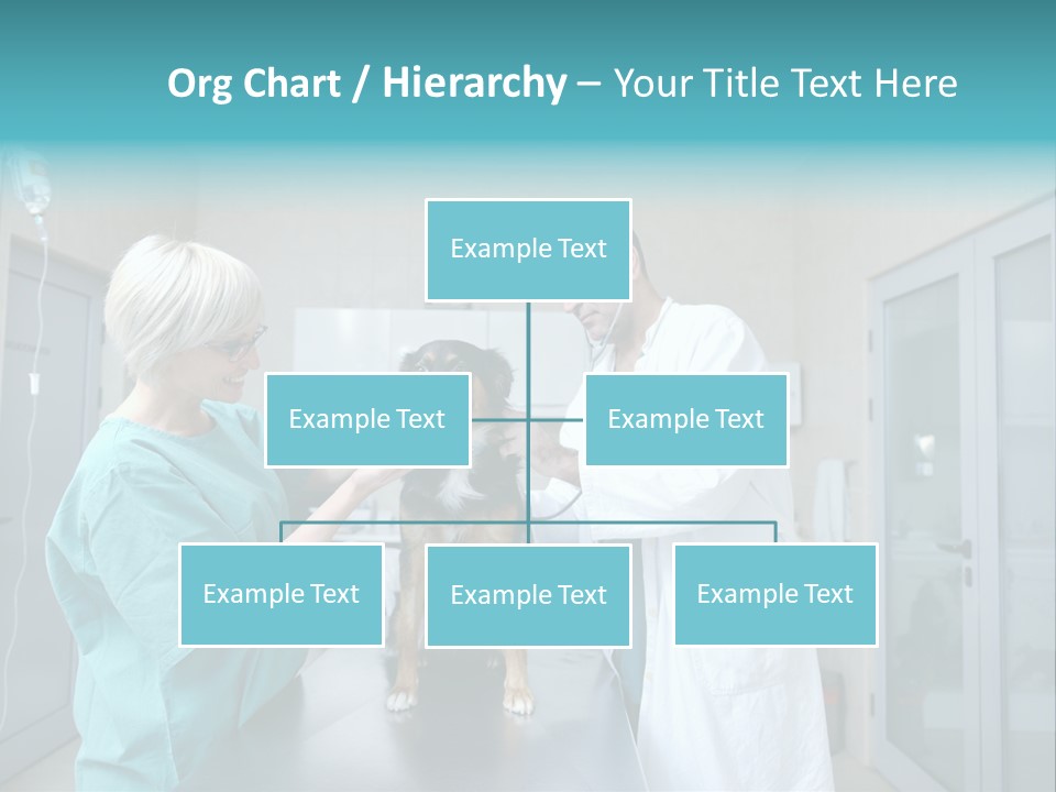 Doctor Holding Woman PowerPoint Template